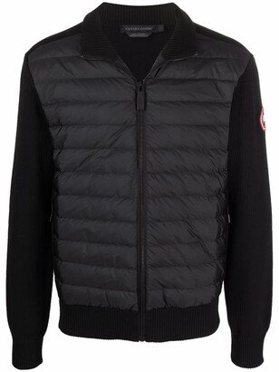 Hybridge Knit padded jacket