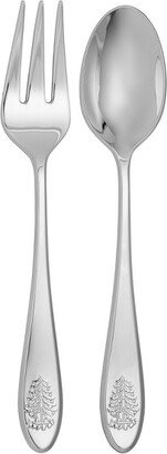 Christmas Tree Salad Server Set - 10 Inch