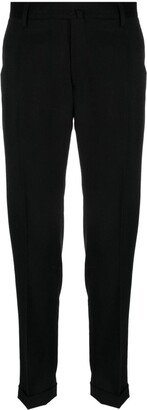 Tapered-Leg Tailored Trousers-AP