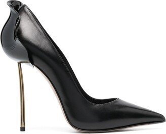 Petalo 115 mm leather pumps