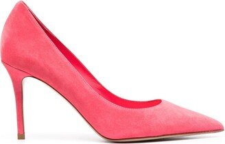 Eva 90mm suede pumps-AB