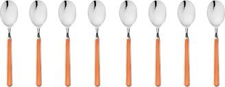 Set Of 8 Fantasia Espresso Spoons-AF