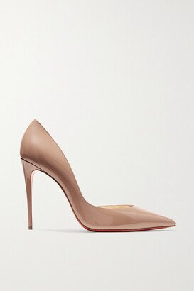 Iriza 100 Patent-leather Pumps - Neutrals