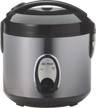 Spt Appliance Inc. Spt 4-Cups Rice Cooker with Stainless Body