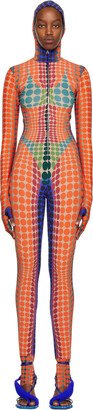 Orange Dots Jumpsuit