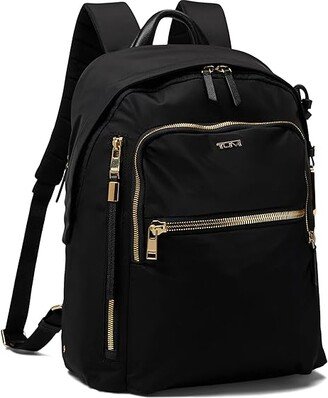 Voyageur Halsey Backpack (Black/Gold) Backpack Bags