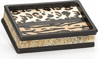 Exotic Animal Print Soap Dish