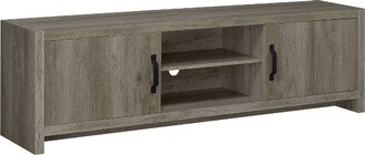 Hays 2 Door TV Stand for TVs up to 80 Gray Driftwood