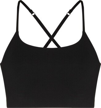 Juliet crossover-straps sports bra