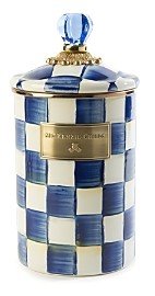 MacKenzie-Childs Royal Check Canister - Large