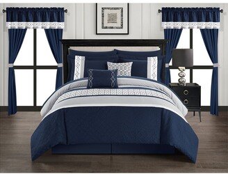 Katrein 20Pc Bed In A Bag Comforter Set