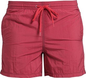 Swim Trunks Burgundy-AA