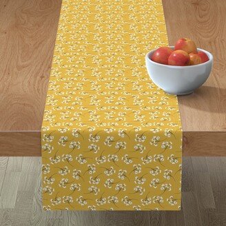 Table Runners: Golden Cotton Table Runner, 72X16, Yellow