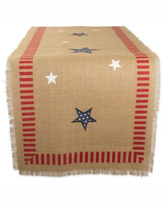 4Th of July Jute Table Runner 14