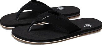 Victor Sandals (Black) Men's Shoes