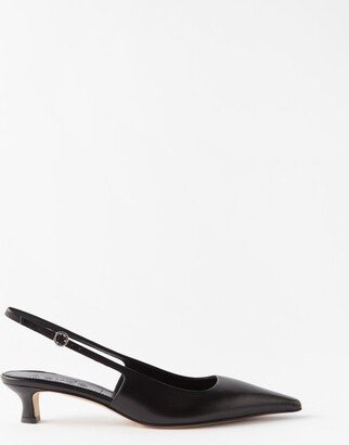 Catrina 35 Leather Slingback Pumps