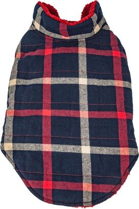 PETKIT Pet Life® Allegiance Classic Plaid Print Pet Coat - Extra Small