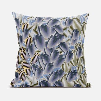 Amrita Sen Designs Amrita Sen Tulip Bouquet Indoor Outdoor Pillow Zip-AC