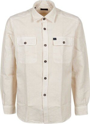 Buttoned Long-Sleeved Shirt-BA