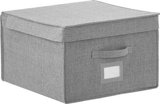 Small Storage Box w/ Vacuum Bag Grey