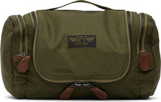 Khaki Travel Pouch