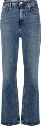 High-Rise Bootcut Jeans-AC