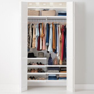 Elfa Decor 4' Decor Reach In Closet White