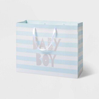 Medium Striped Baby Shower Gift Bag - Spritz™