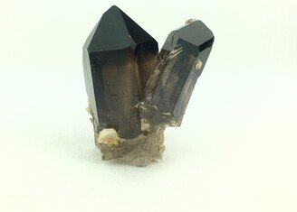 Smoky Quartz With Feldspar, Mulanje, Southern Region, Malawi