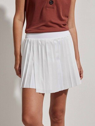 Kalmia Mid Rise Skort 14.5 In White