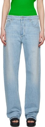 Blue Boyfriend Jeans-AB