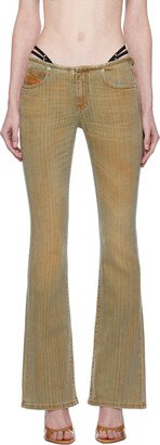 Beige 1969 D-Ebbey Jeans