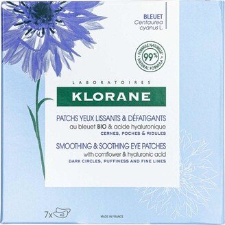 Smoothing and Soothing Eye Patches With Cornflower and Hyaluronic Acid