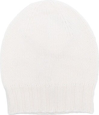 D4.0 Purl-Knit Cashmere Beanie