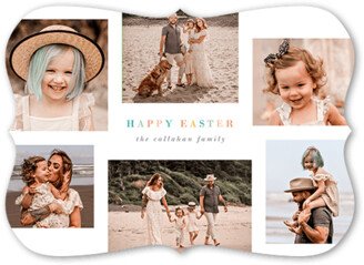 Easter Cards: Modern Greetings Easter Card, White, 5X7, Matte, Signature Smooth Cardstock, Bracket