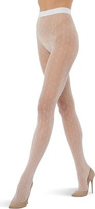 Dot Net Tights (White) Hose