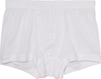 Cotton Sporty Boxer Briefs (White) Men's Underwear