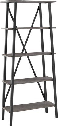 Bryson Rustic X-Base 32-inch Bookcase by Classic