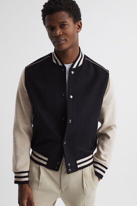 Stone Kansas Varsity Bomber Jacket