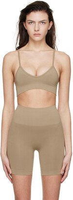 Beige Soft Smoothing Bralette-AA