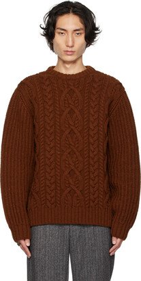 Brown Crewneck Sweater-AB