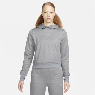 Women's Therma-FIT One Pullover Hoodie in Grey