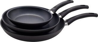 Arezzo 3Pc Aluminum Nonstick Fry Pan Set