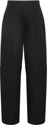 High Waist Straight Leg Trousers-AK