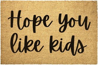 Hope You Like Kids Doormat Outdoor Rug Door Mat Decor Housewarming Summer Winter Christmas House Gift