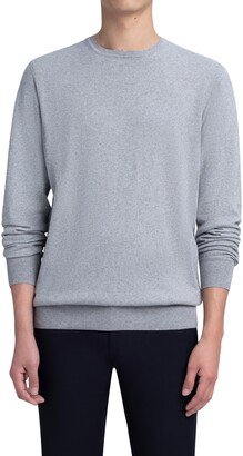 Cotton & Cashmere Crewneck Sweater-AA