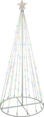Northern Lights Northlight 6Ft Led Color Changing Multiple Function Outdoor Show Cone Tree-AA