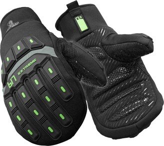 Men's Insulated Extreme Freezer Mittens with Grip Palm & Impact Protection