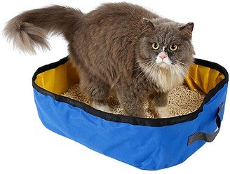 'Litter Go' Travel Folding Waterproof Kitty Cat Litterbox and Bath