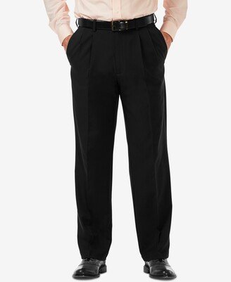 Men's Cool 18 Pro Classic-Fit Expandable Waist Pleated Stretch Dress Pants